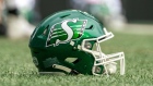 Saskatchewan Roughriders helmet