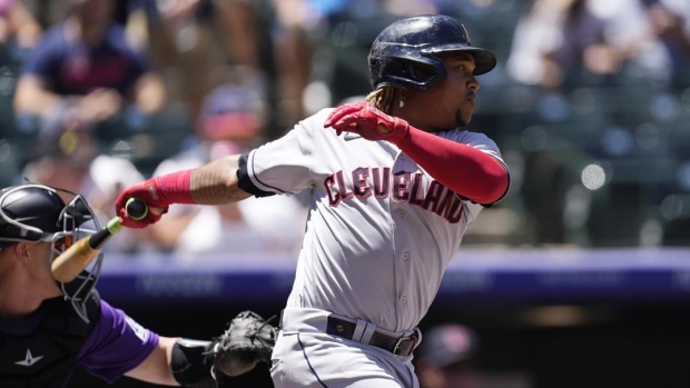 How did the Guardians' Jose Ramirez find his swing against Toronto