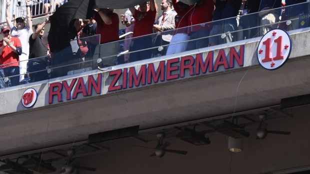 Ryan Zimmerman Men's Washington Nationals Home Jersey - White Authentic