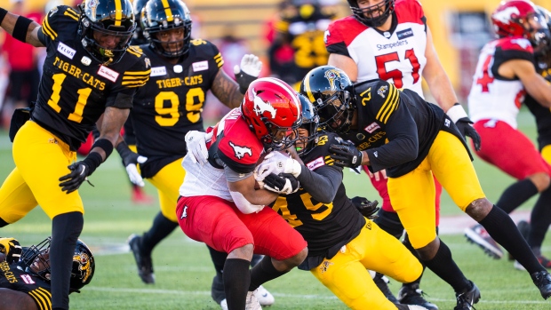 Stampeders, Tiger-Cats clash in CFL game crucial to their playoff