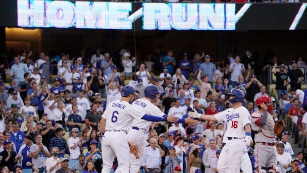 Trea Turner Hits 2 Homers, Helps Dodgers Beat Angels 7-1 For