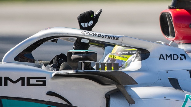 Lewis Hamilton's F1 Mercedes Race Car Just Sold For $18 million