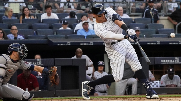 Giancarlo Stanton injury update: Yankees star lands on IL with Achilles  tendonitis, could miss 2-3 weeks 