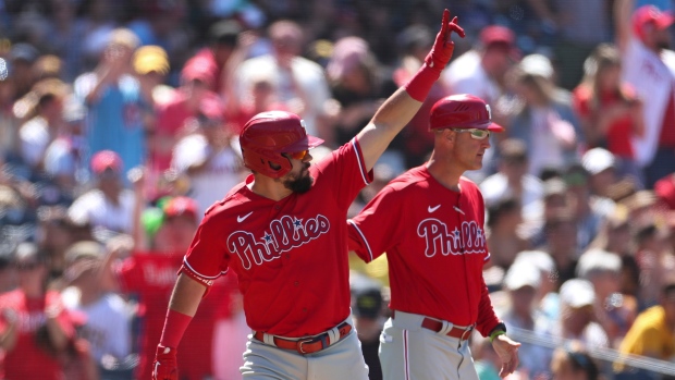 Kyle Schwarber Philadelphia Phillies Beat The San Diego Padres - TSN.ca