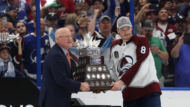 Cale Makar wins Conn Smythe Trophy: Former UMass star leads Avalanche to  Stanley Cup 