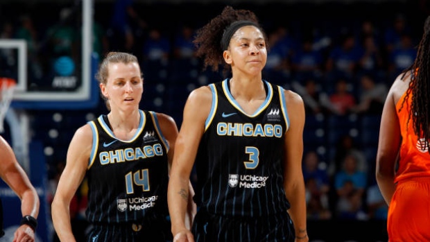 Candace Parker makes WNBA history as Chicago Sky beat Connecticut Sun