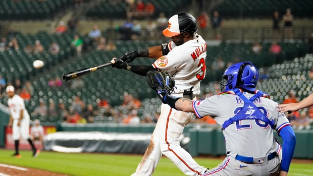 Cedric Mullins' 11th homer, 08/16/2022