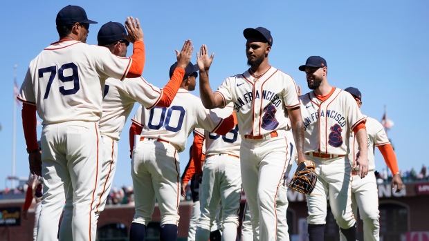 San Francisco Giants Celebrate