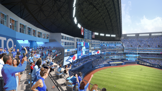 Blue Jays to reduce foul territory on field as part of 100 level  renovations