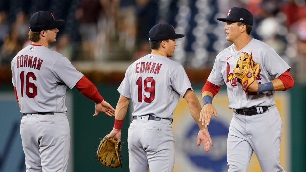 Nolan Gorman Lars Nootbaar St. Louis Cardinals Beat Washington ...