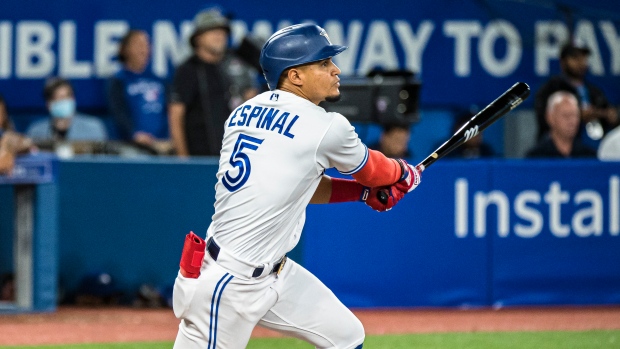 Santiago Espinal Mic'd Up During Blue Jays Spring Training! 