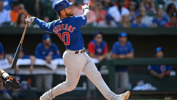 Willson Contreras' solo home run, 07/22/2022