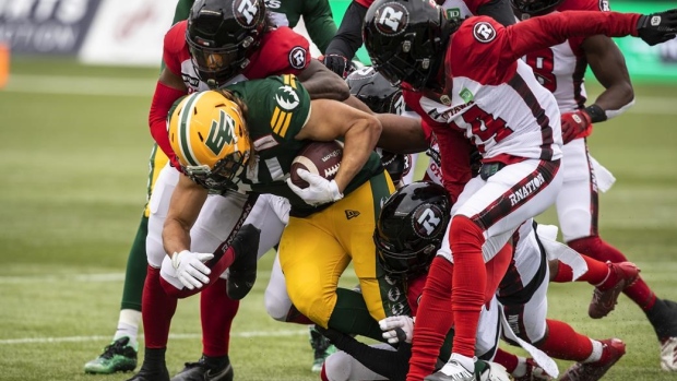 Roughriders outlast Calgary Stampeders in OT thriller to move on