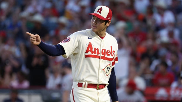 Baseball: Shohei Ohtani dazzles in dual starting role for Angels
