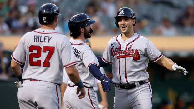 Matt Olson Atlanta Braves beat Oakland Athletics - TSN.ca