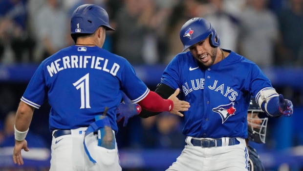 Whit Merrifield thrives in leadoff spot as Blue Jays down Angels 4