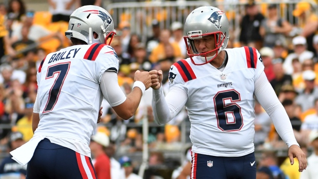 Patriots rely on defense to edge Watt-less Steelers 17-14