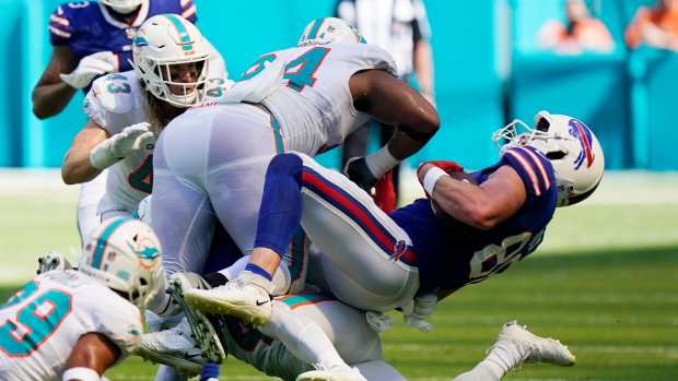 Mark Sanchez leads 'butt punt' jokes as Dolphins manage to survive late-game  debacle