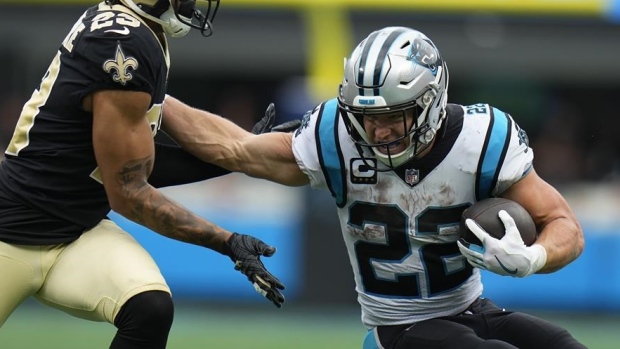 Schefter] Panthers are trading Pro-Bowl RB Christian McCaffrey to the San  Francisco 49ers in exchange for draft picks, sources tell ESPN. McCaffrey  returns to the Bay Area, where he attended Stanford. :