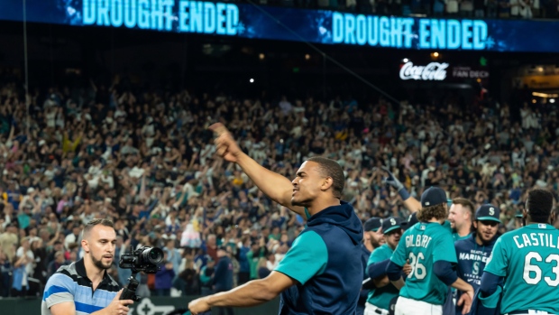 Raleigh's walk-off homer ends Mariners' long playoff drought