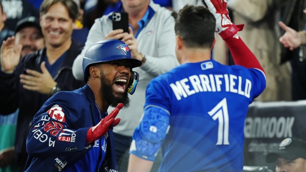 Santiago Espinal return Toronto Blue Jays Seattle Mariners Wild Card Round  Game 2