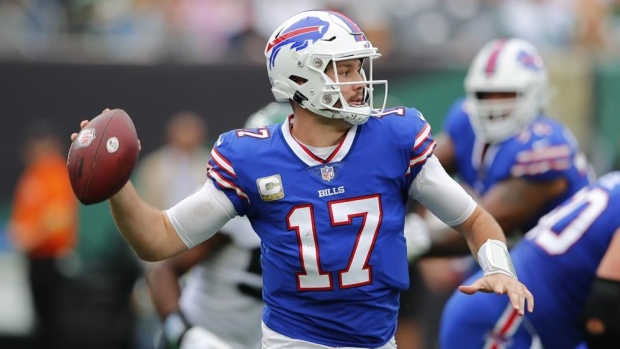 Toronto Blue Jays on X: ROSTER MOVE: QB Josh Allen has been recalled from  Buffalo. He homered FOUR times 💪 #BillsMafia  / X