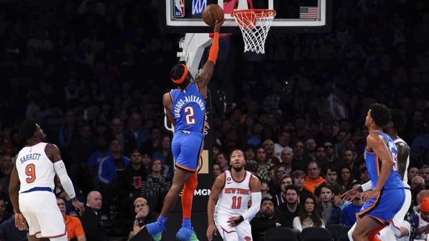 Shai Gilgeous-Alexander is the Thunder's latest fashion icon