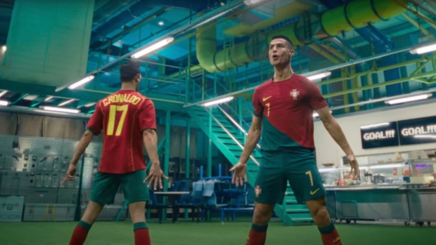 Nike 2022 Cup commercial Kylian Mbappe Cristiano Ronaldo Alex Morgan van Dijk - TSN.ca