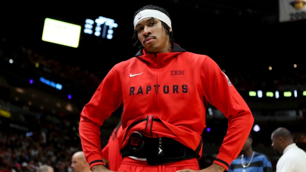 How did Ron Harper Jr. do for the Toronto Raptors on Tuesday night?