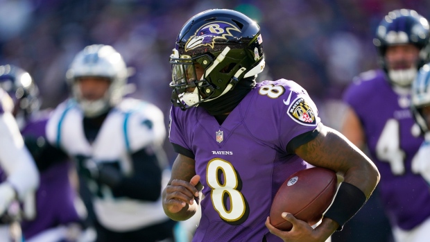 Late turnovers help Ravens hold off Panthers