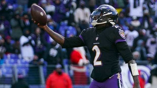 Ravens Clinch Playoff Spot With Win Over Falcons