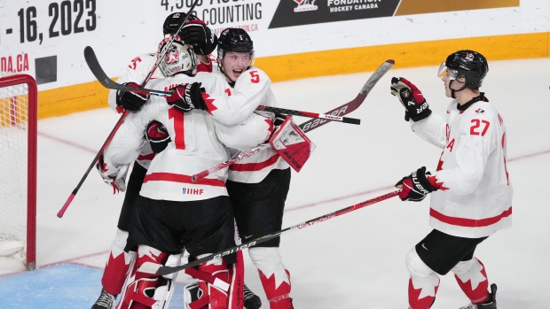 2023 World Juniors: Photos from Canada's Gold-Medal Win Over