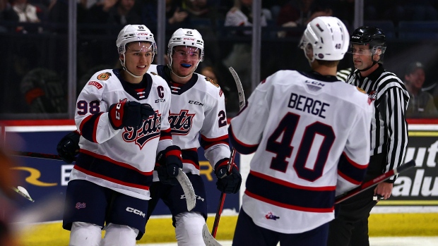 The Regina Pats Will Wear These Blue Jays Hockey Jerseys (with