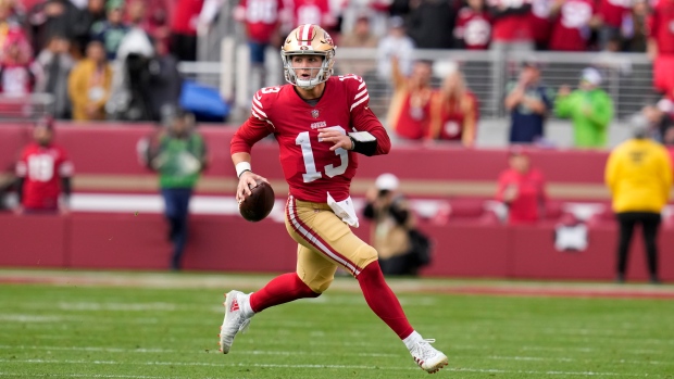 Can't-Miss Play: San Francisco 49ers quarterback Brock Purdy launches  back-shoulder touchdown dart to 49ers wide receiver Deebo Samuel despite  intense pressure