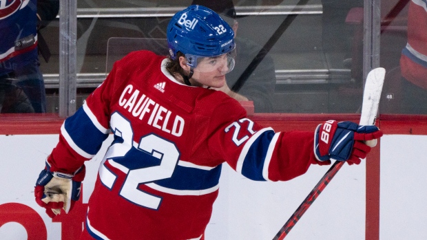 Cole Caufield waiting to make NHL debut with Montreal Canadiens