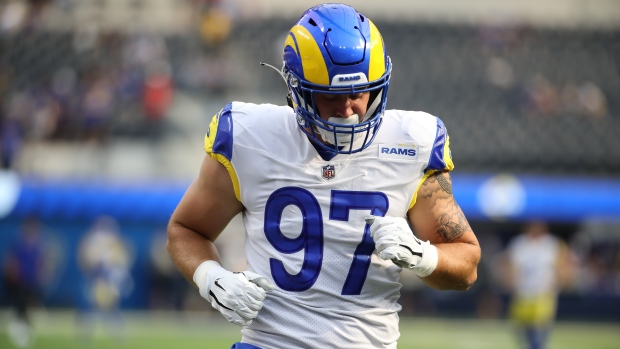 Rams' Michael Hoecht proving to be a quick study at outside linebacker