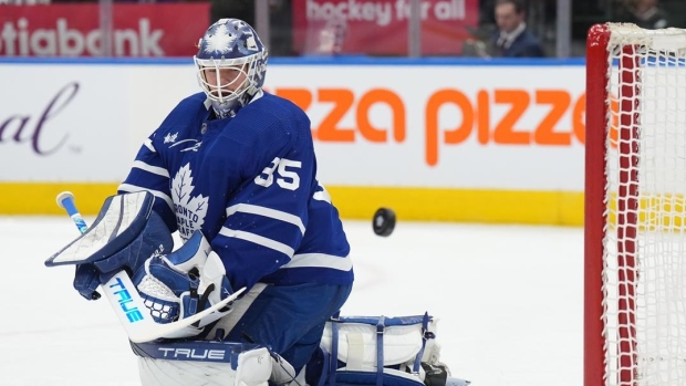 Ilya Samsonov is healthy, happy and ready for the Toronto Maple