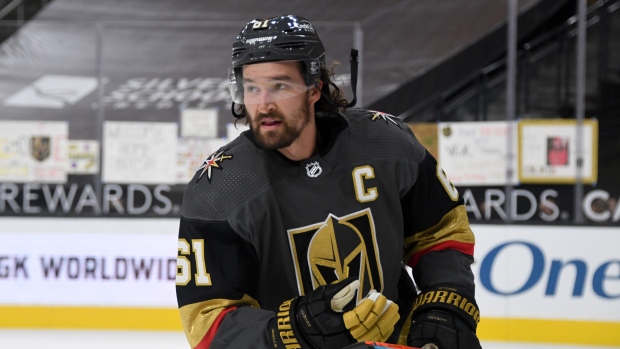 Golden Knights Mark Stone Red Jersey in 2023