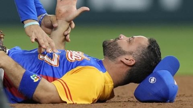 Kevin Pillar took a 94mph fastball to the face last night but says