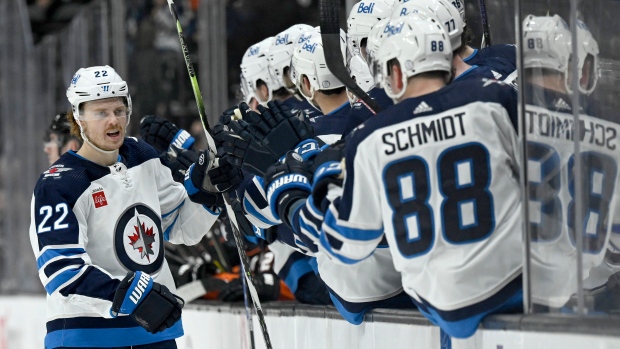 Adam Lowry Winnipeg Jets soar past Anaheim Ducks to gain ground in Wild  Card race