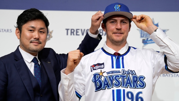 Trevor Bauer joins Japanese baseball team after Dodgers release