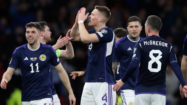 Scott McTominay scores twice again, Scotland defeats Spain - TSN.ca