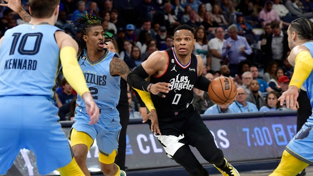 Russell Westbrook scores season-high 36 points in Clippers win vs.  Grizzlies, UNDISPUTED