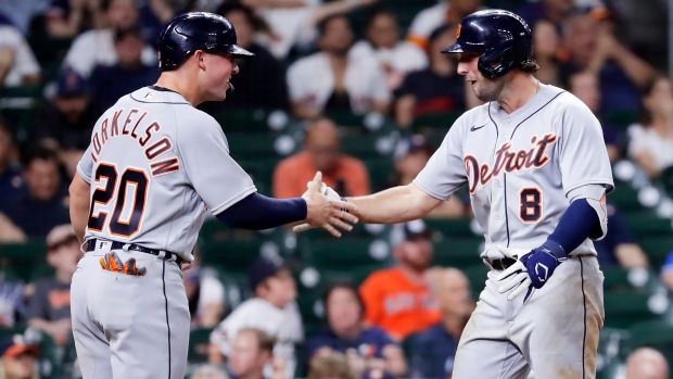 Vierling catch, homer lift Tigers over Astros 7-6 in 11