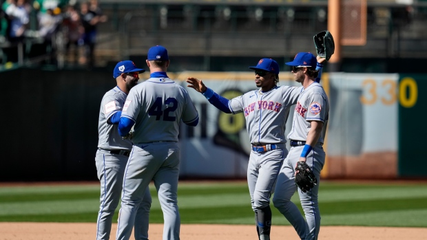 Canha HR, Nimmo RBI double spark Mets past Athletics 3-2