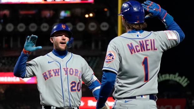 Pete Alonso hits majors-best 10th homer, Joey Lucchesi wins in return as  Mets blank Giants 7-0