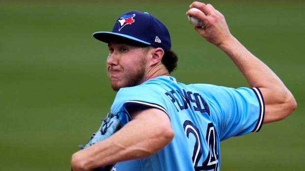 Blue Jays recall reliever Nate Pearson, option Bowden Francis to