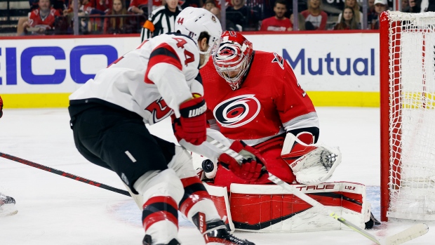 Florida Panthers vs. Carolina Hurricanes 2023 Eastern Conference Final  Dueling Player Puck