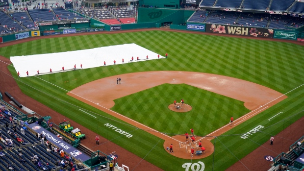 Mets-Nationals game suspended in 3rd inning after nearly 4-hour