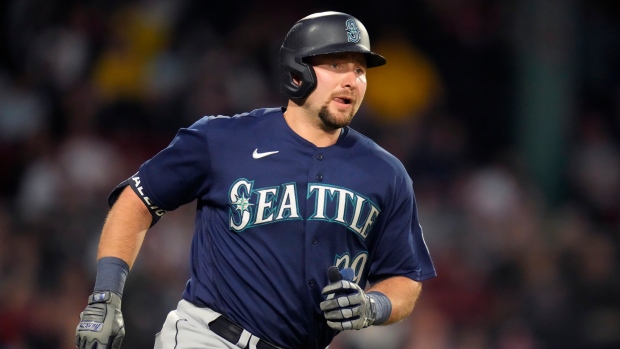 Mariners fan hits pitcher George Kirby with ball thrown from crowd